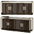 Luxury Ebony Sideboard: Elegant and Functional 3D model small image 1