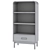 Arlo White Bookcase: Stylish and Spacious Storage 3D model small image 3