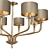 Elegant Gold Chandelier by Heathfield 3D model small image 2