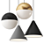 FLOS String Pendant Lights: Modern, Stylish, and Versatile 3D model small image 1