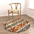 Versatile Rug Set for Various Perspectives: VRayFur, VRayDisplacementMod, CoronaDisplacementMod 3D model small image 3