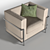 ErgoFlex Chair 3D model small image 1