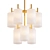 Luxus Brass Chandeliers 3D model small image 1