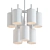 Luxus Brass Chandeliers 3D model small image 2