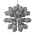 Modern Bolla Chandelier - MOD133PL-08CH 3D model small image 3