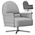 Italian Design: Ditra High-Back Chair 3D model small image 4