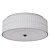 Maytoni Ripple MOD096CL-03CH Ceiling Lamp: Stylish and Modern 3D model small image 2