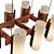 Designer Jakobsson Elegant Chandelier 3D model small image 2