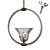 Elegant Art Deco Chandelier - Murano Glass & Crystal 3D model small image 1