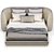 ELLEDUE Ulysse B760 - Elegant Bed with Versatile Design 3D model small image 4