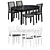 BJURSTA EKEDALEN Dining Set 3D model small image 2