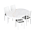 BJURSTA EKEDALEN Dining Set 3D model small image 3