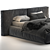 Modern Loft-style Loca Bed 3D model small image 3