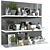 Modern Bathroom Set 121 3D model small image 9