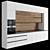 Modern Modular Kitchen: Stylish & Customizable 3D model small image 4