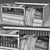 Vivien Grey Children's Bed Set 3D model small image 5