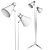 Elegant Lulu and Georgia Floor Lamp 3D model small image 2