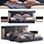 Title: Trussardi Deven Bed - Exquisite Luxury 3D model small image 1