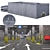 Secure Parking Lot: 24 Spaces 3D model small image 5