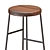 Modern Hay Bar Set: Table & Stools 3D model small image 3