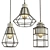 Elegant Gosford Hanging Lamp Set 3D model small image 1