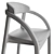 Elegant Arch Armchair 3D model small image 6