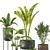 Tropical Oasis Plant Set 3D model small image 4