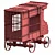 Medieval Carriage C5: High-quality 3D Model 3D model small image 1