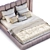 Luxury ANNIBALE Neiva Bed - Italian Elegance for Your Bedroom 3D model small image 8