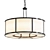 Ailsa Bronze Pendant Light 3D model small image 1