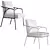 Antico Dining Chair and Fiocchi Table - Elegant Roman-inspired Set 3D model small image 4