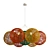 Natural Hemp Ball Pendant Lights 3D model small image 4