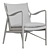 FJ 45 Easy Chair: Timeless Design 3D model small image 2