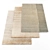 Luxury Texture Rugs - High Resolution Set 3D model small image 1