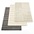  High Resolution Carpets - 5 Pieces + Textures 3D model small image 1
