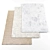 High-Resolution Modern Rugs Set 3D model small image 1