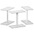 Sleek Serra Low Wooden Table 3D model small image 2
