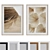 Modern Abstract Picture Frame Set 3D model small image 1