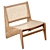 Heaps & Woods Jean Lounge Chair 3D model small image 7