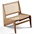 Heaps & Woods Jean Lounge Chair 3D model small image 3