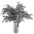 Elegant Green Branch Bouquet 3D model small image 4