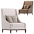 Elegant Monaco Armchair Ensuring Lasting Comfort 3D model small image 6