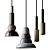 Sleek Serax Porcelain Pendant Lights 3D model small image 1