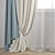 Poly Curtain Model - High Quality 3D Archive 3D model small image 2