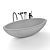 Luxury Free Standing Bathtub - COCOON Tulum 3D model small image 5