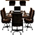 Modern Conference Table 2015 3D model small image 4