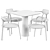 Elegant Table & Chair Set 3D model small image 5