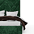 Premium Slumber Haven Bed 3D model small image 3