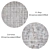 Round Rugs Set with Variations 3D model small image 3