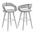 Brynn 29" Barstool: Modern and Stylish 3D model small image 4